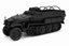 SSMODEL 1/72 1/144 Multi Scale Sd.Kfz.251/8 Krankenpanzerwagen MODEL kit TSS1101