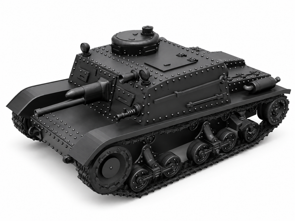SSMODEL 1/72 1/144 Multi Scale T-23 tank Resin Model Kit TSS0276
