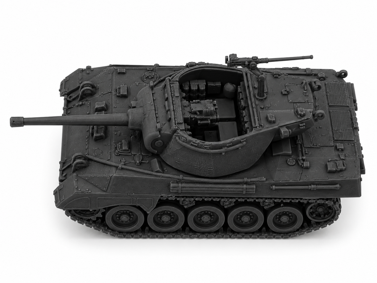 SSMODEL 1/72 1/144 Multi Scale M18 90mm GMC Super Hellcat US WW2 MODEL TSS0630 — detail view 5