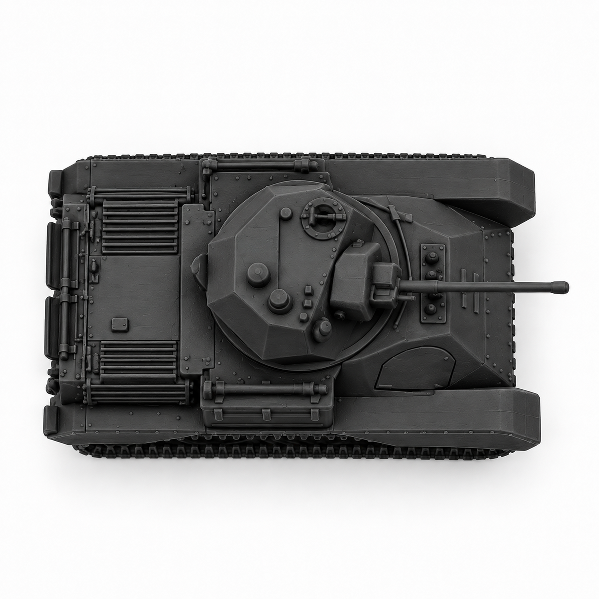 SSMODEL 1/72 1/144 A25 Mk VIII British Light Tank WWII Resin Model Kit TSS1289 — detail view 5