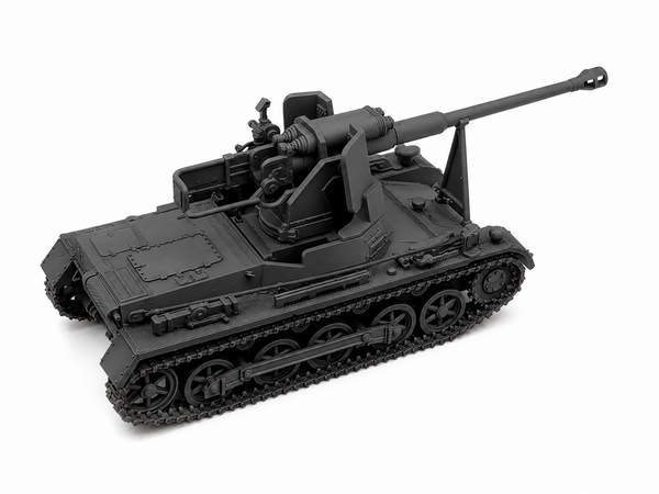 SSMODEL 1/72 1/144 Panzer I Ausf.B mit 7.5 cm StuK 40 Tank MODEL kit TSS1325