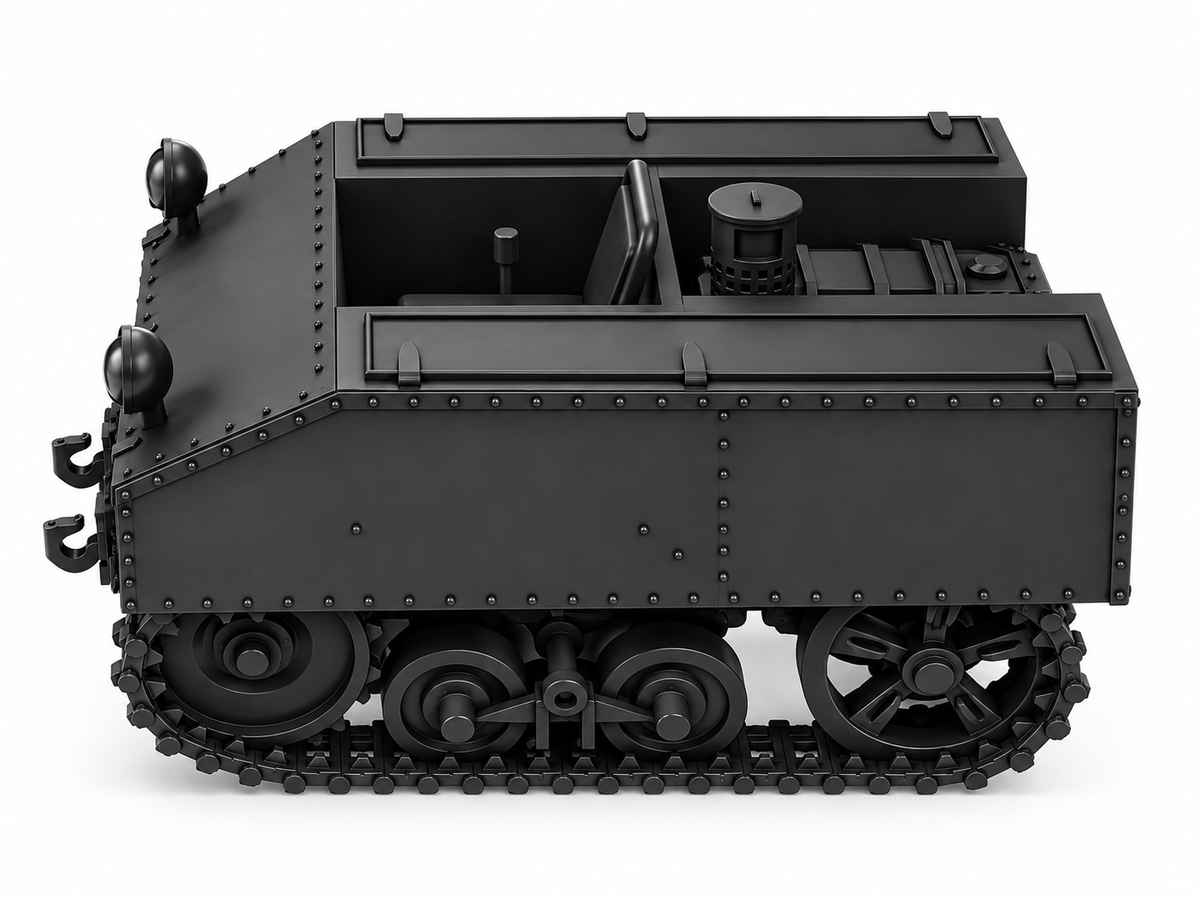 SSMODEL 1/72 1/144 Vickers Light Tractor VLC  TypeB Cavalry MODEL kit TSS1118 — detail view 3