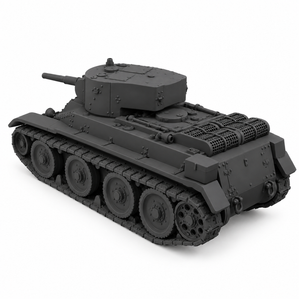 SSMODEL 1/72 1/144 Multi Scale BT-5 late Soviet light tank Resin Model TSS0099