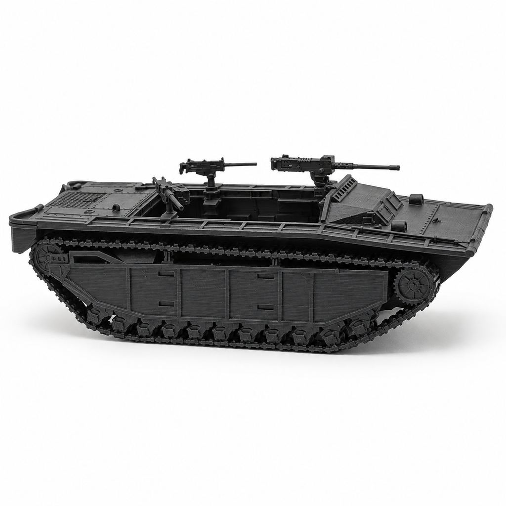 SSMODEL 1/72 1/144 LVT-2 Water Buffalo Amphibious US WW2 Resin Model Kit TSS0867