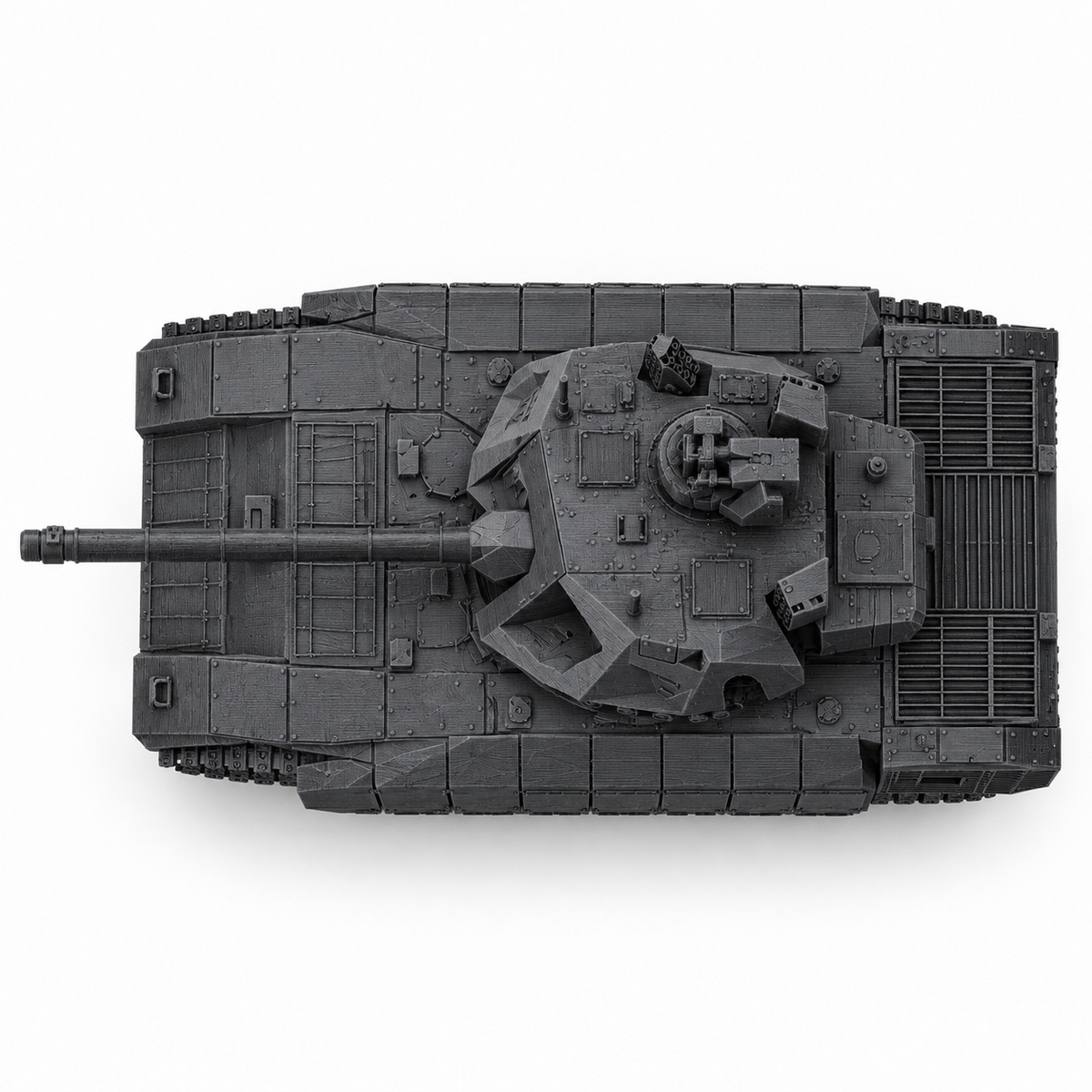 SSMODEL 1/72 1/144 Multi Scale T14 Armata russia Tank Resin Model Kit TSS0727 — detail view 4
