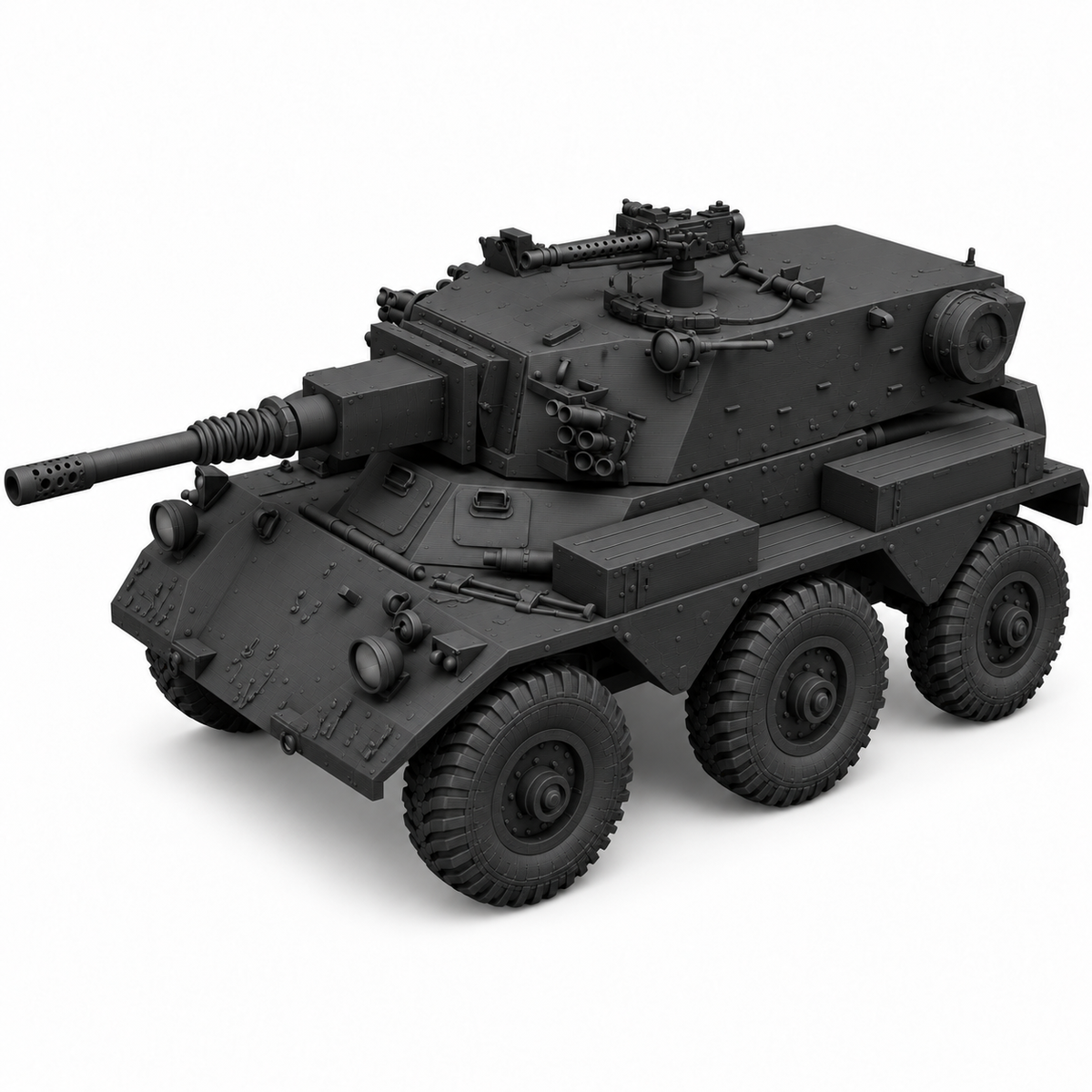 SSMODEL 1/72 1/144 Multi Scale Saladin UK Experimental AC Tank MODEL KIT TSS0247 — detail view 3