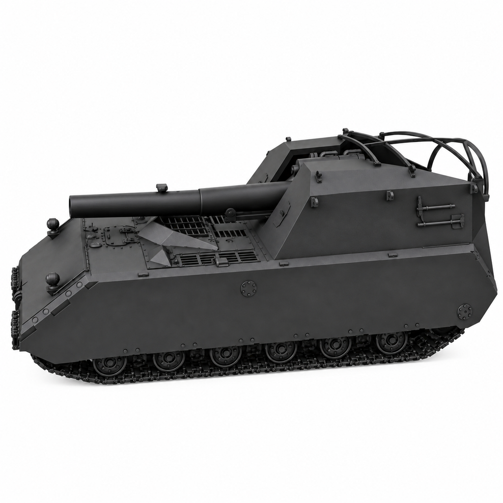 SSMODEL 1/72 1/144 Multi Scale  G.W. Maus Tank Resin MODEL kit TSS0348