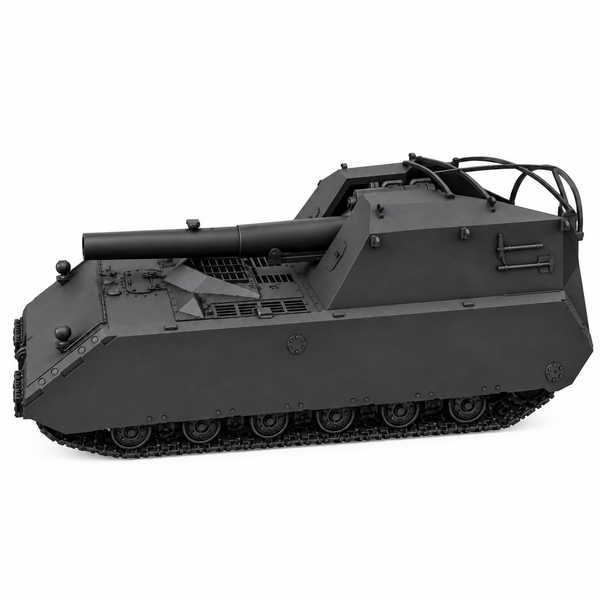 SSMODEL 1/72 1/144 Multi Scale  G.W. Maus Tank Resin MODEL kit TSS0348
