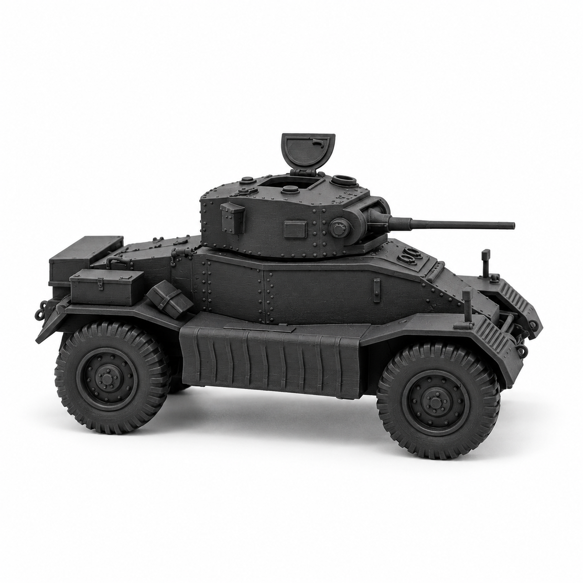 SSMODEL 1/72 1/144 Multi-Scale WWII British Armoured Car Mk.I Model Kit TSS1207 — detail view 16