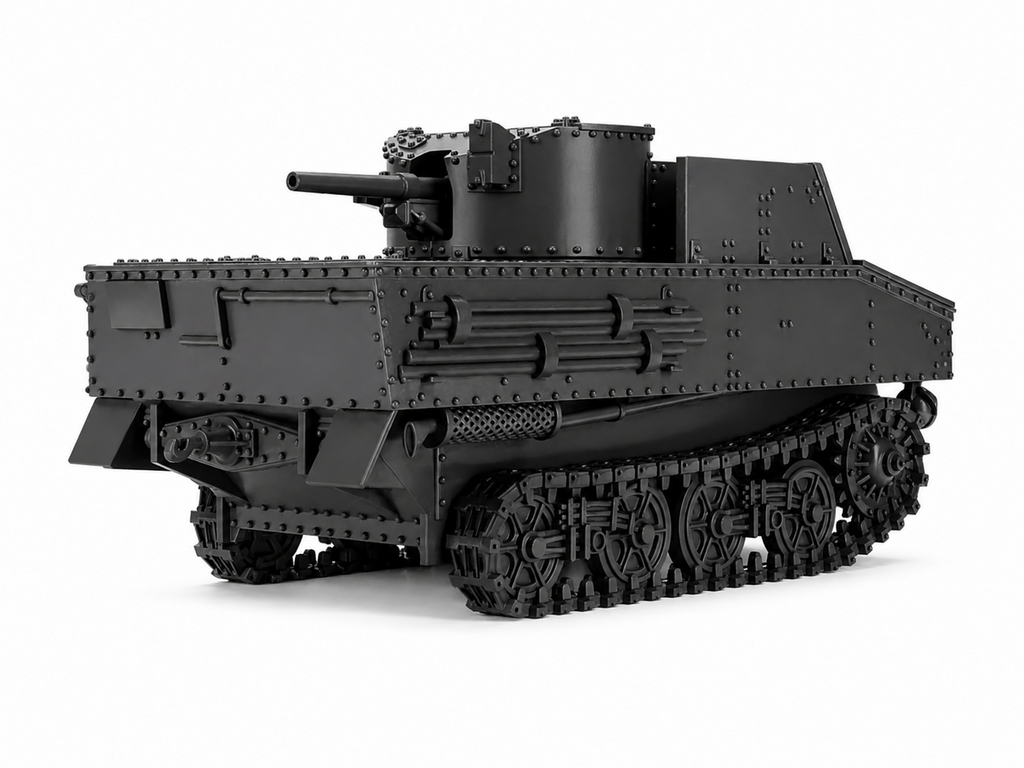 SSMODEL 1/72 1/144 Multi Scale hunter T13 B3 Tank MODEL kit TSS1379
