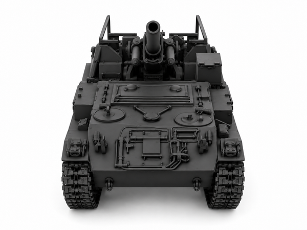 SSMODEL 1/72 1/144 Multi Scale M41 155 mm GMC - Gorilla US Tank MODEL TSS0635