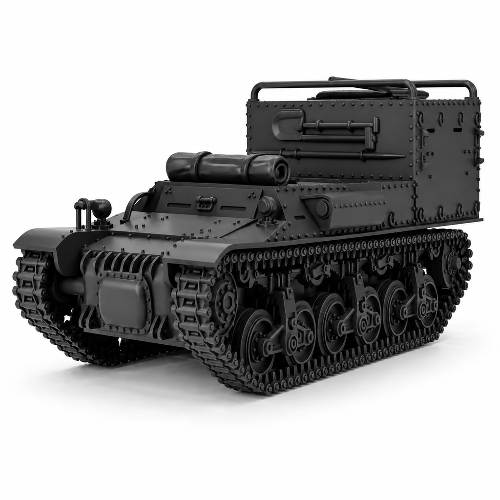 SSMODEL 1/72 1/144 Beobachtungspanzer auf Lorraine Schlepper Resin MODEL TSS1411
