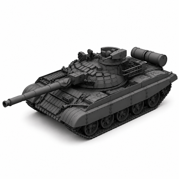 SSMODEL 1/72 1/144 Multi Scale T-62 CN120 GIAT Reforme French Tank MODEL TSS0392