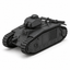 SSMODEL 1/72 1/144 Multi Scale Heavy Tank Char B1 bis France Resin MODEL TSS0793