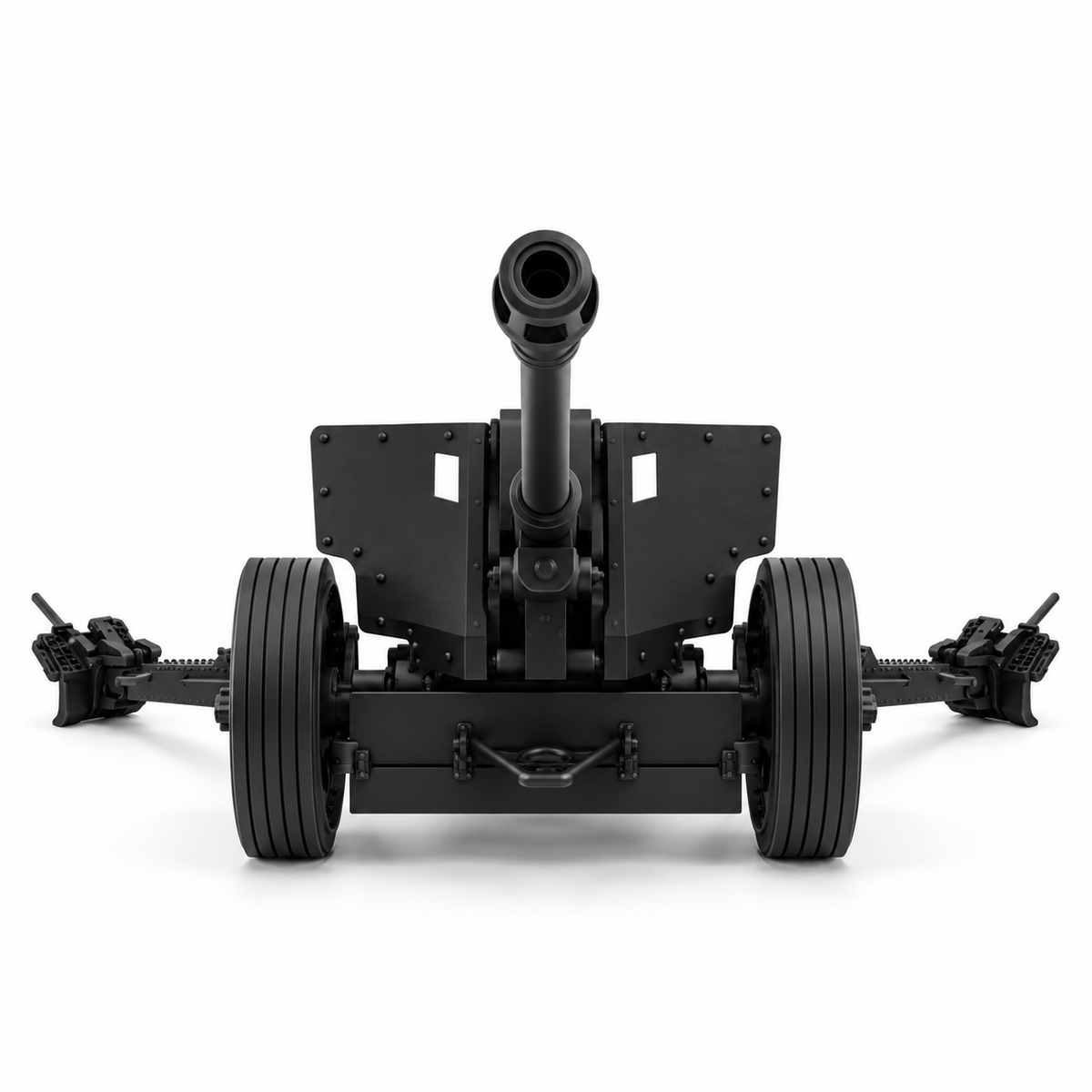 SSMODEL 1/72 1/144 Pak 43/41 8.8cm Pak 43 Scheuntor Resin MODEL KIT TSS1514 — detail view 2