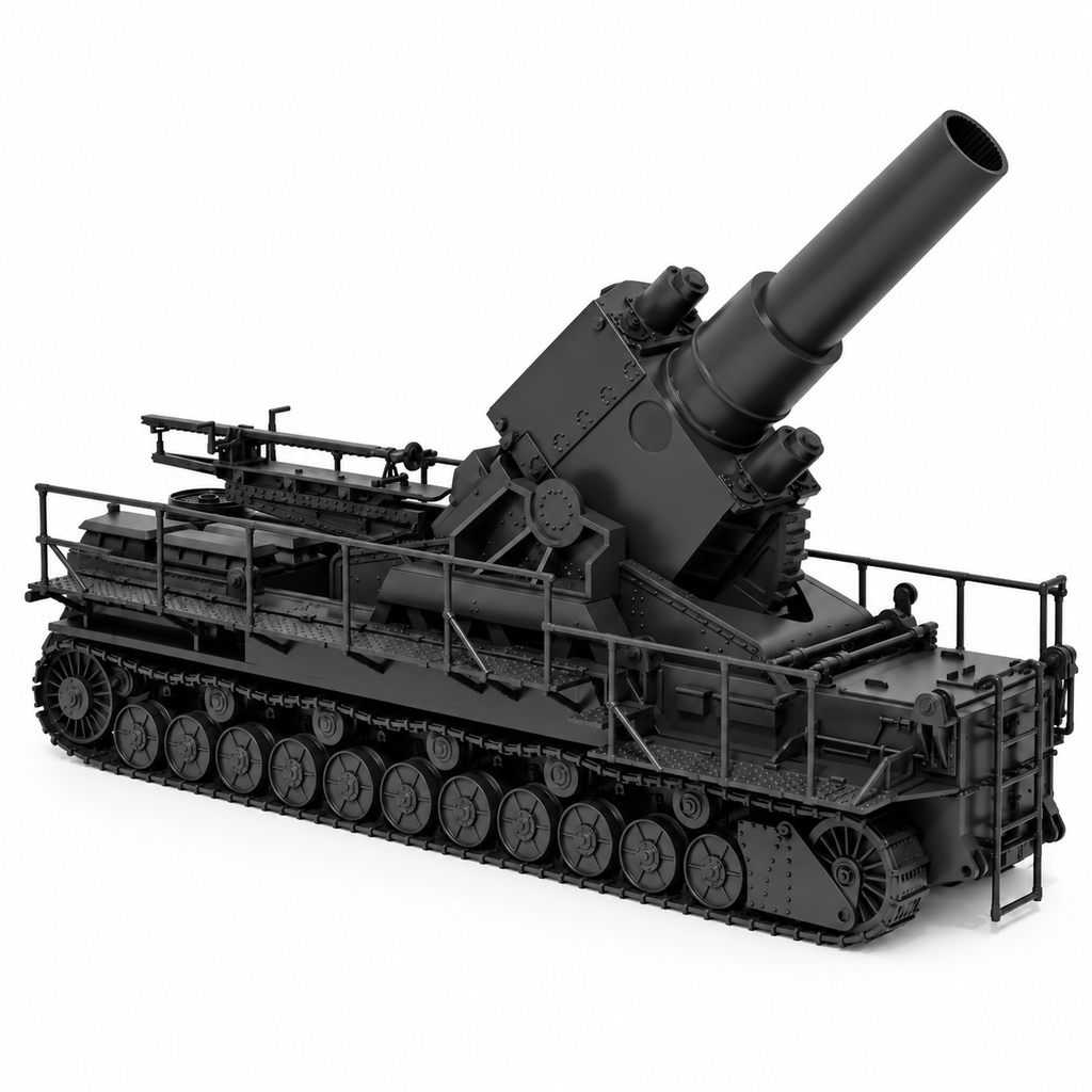 SSMODEL 1/72 1/144 Multi Scale Karl Gerat VI Ziu040 Tank Resin MODEL KIT TSS1421