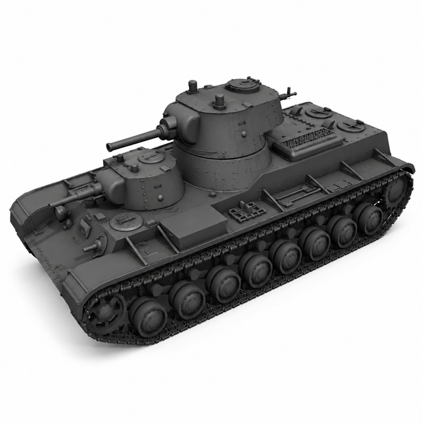 SSMODEL1/72 1/144 Multi Scale Soviet Union SMK tank Resin Model Kit TSS0557