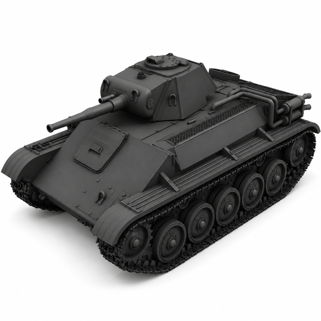 SSMODEL1/72 1/144 Multi Scale T-70 Tank Resin Model Kit TSS0555