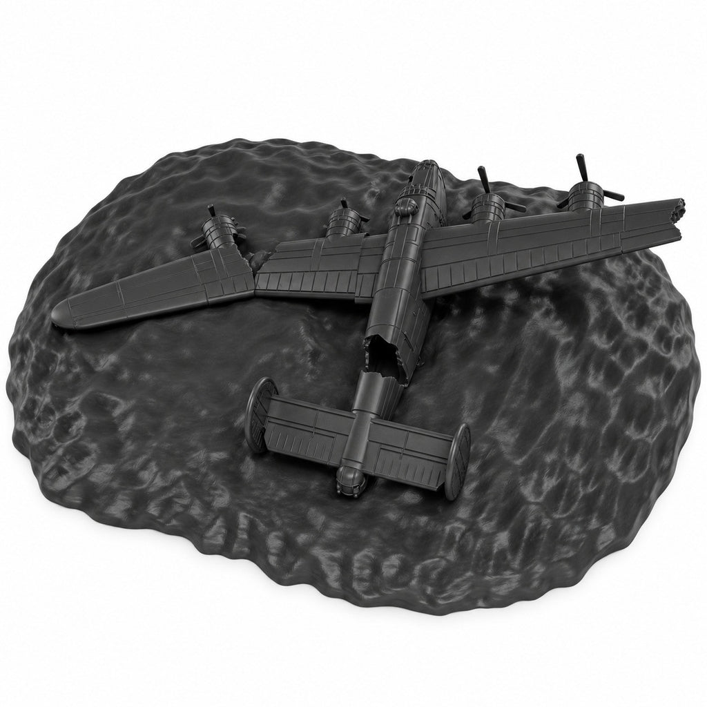 SSMODEL 1/72 1/144 Crashed Aircarft Consolidated B-24D Liberator Model RSS0057