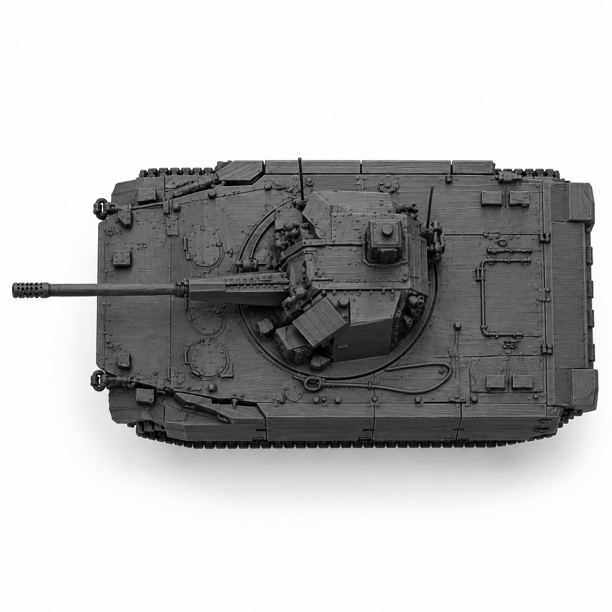 SSMODEL 1/72 1/144Multi Scale Derivatsiya PVO 2S38 russia Tank Model Kit TSS0720 — detail view 5
