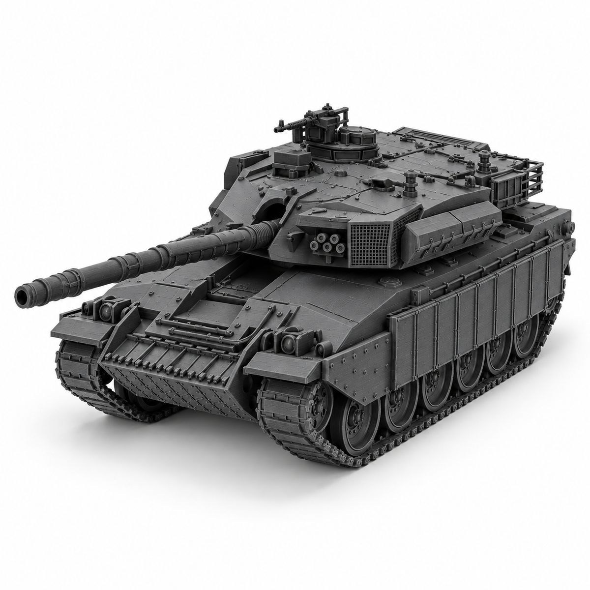 SSMODEL 1/72 1/144 Multi Scale Challenger 1 Mk.III MBT UK Tank Model Kit TSS0710 — detail view 4