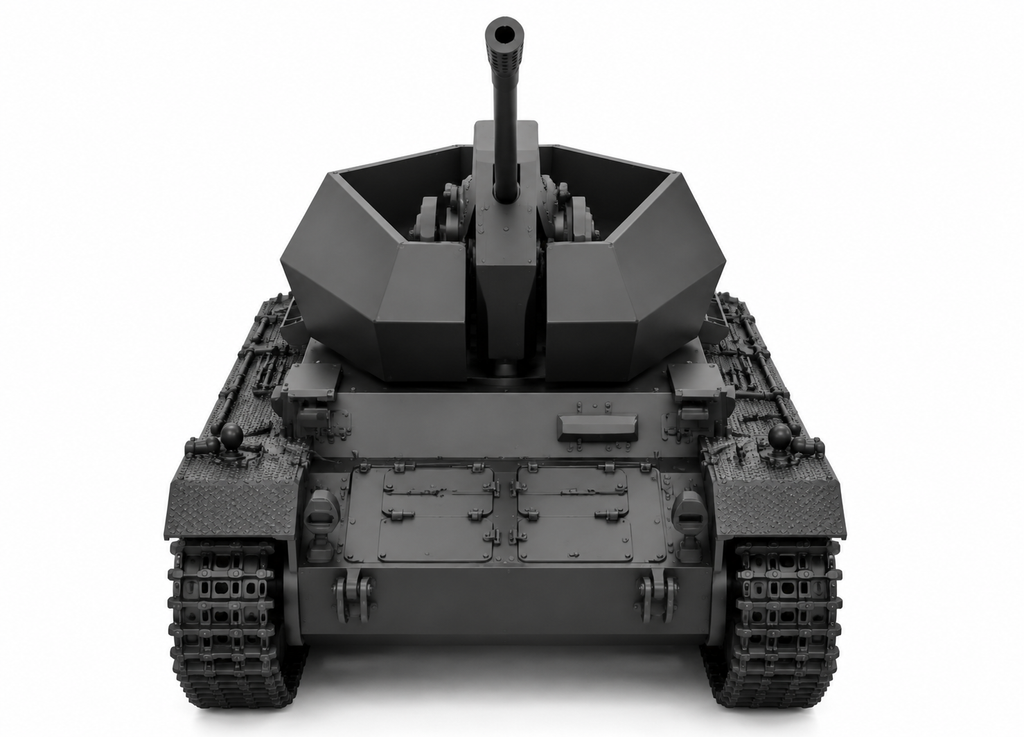 SSMODEL 1/72 1/144 Flakpanzer III 3.7cm Flak 43 Resin MODEL KIT TSS1484