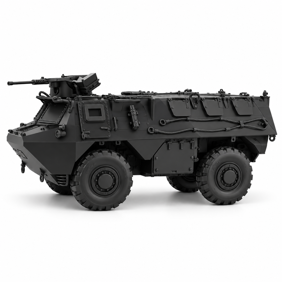 SSMODEL 1/72 1/144 Multi-Scale VAB French Cold War 4x4 APC Resin Model TSS1565 — detail view 3
