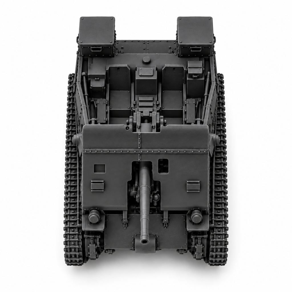 SSMODEL 1/72 1/144 Carden Loyd Mk.VI with 47mm gun Resin Model Kit TSS0779