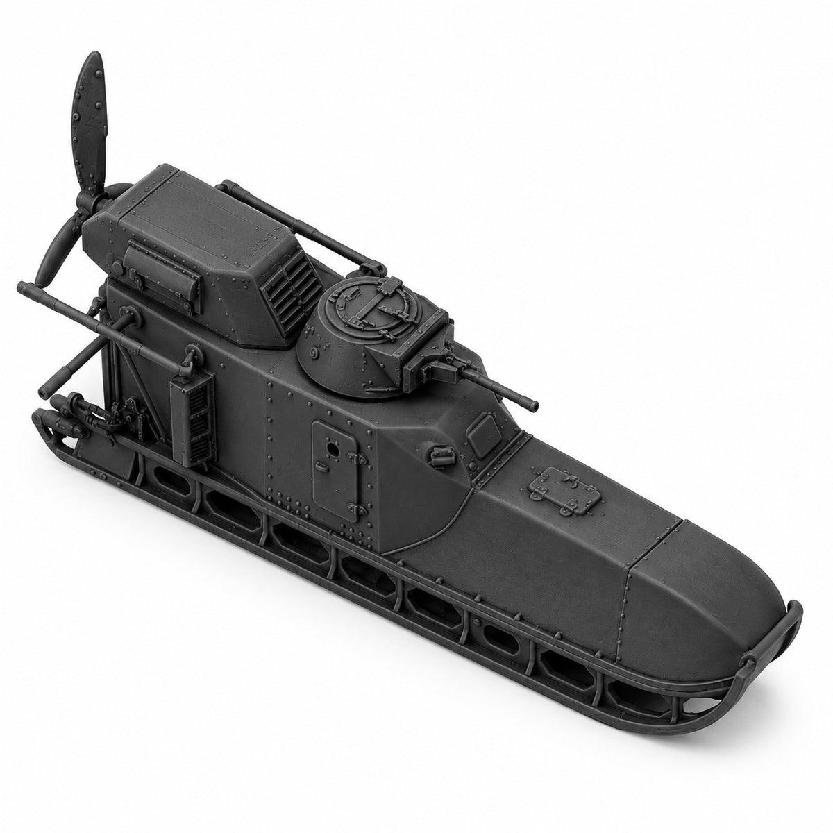 SSMODEL 1/72 1/144 Multi Scale SKB-50 Aerosan 02SS USSR WW2 Resin Model TSS0756 — detail view 4