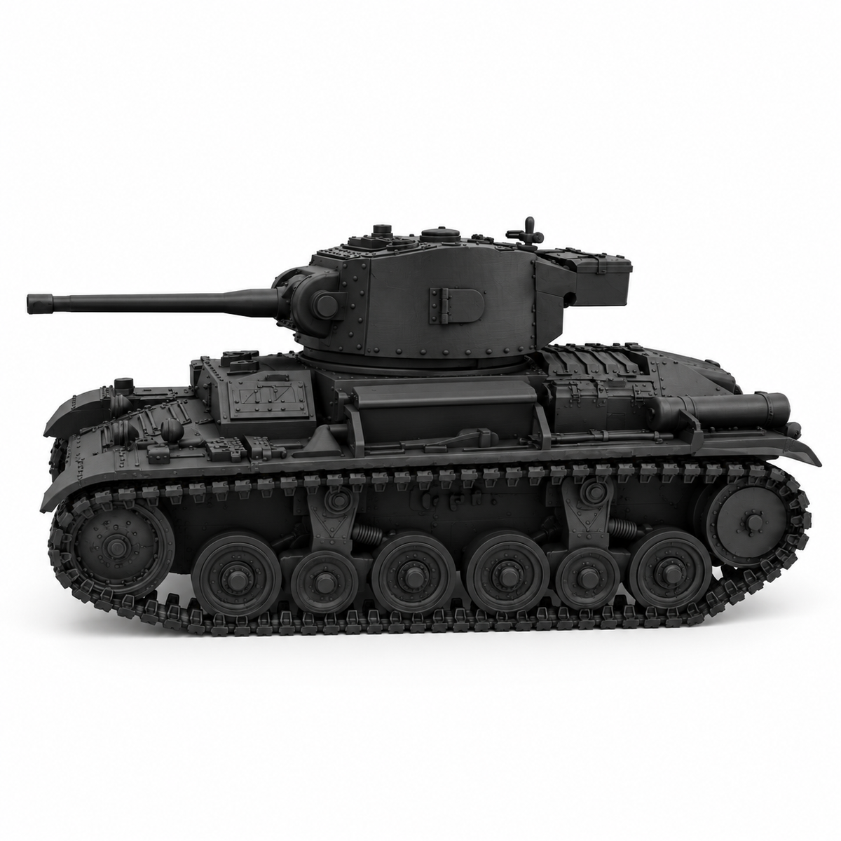 SSMODEL 1/72 1/144 Multi Scale Valentine Tank Mk-IV UK Resin MODEL KIT TSS1401 — detail view 4