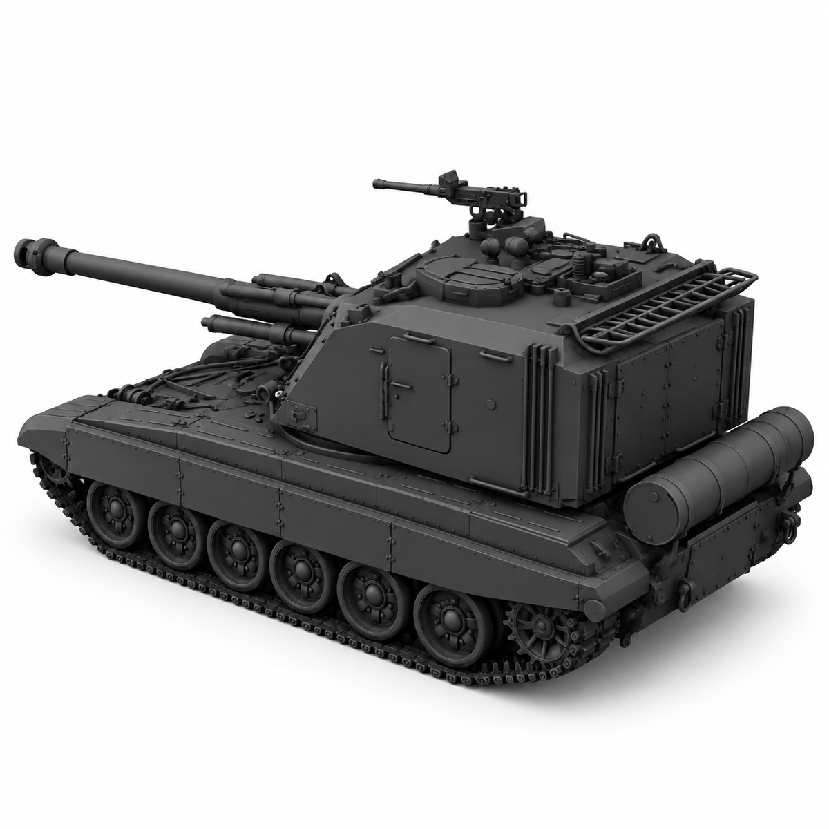 SSMODEL 1/72 1/144 Multi Scale T-72 GCT 155 French/Indian Tank MODEL kit TSS0353 — detail view 4