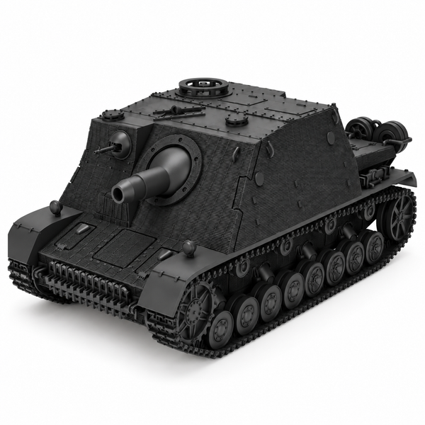 SSMODEL 1/72 1/144 Sturmpanzer IV Brummbar ZIMMERIT option Resin MODEL TSS0965