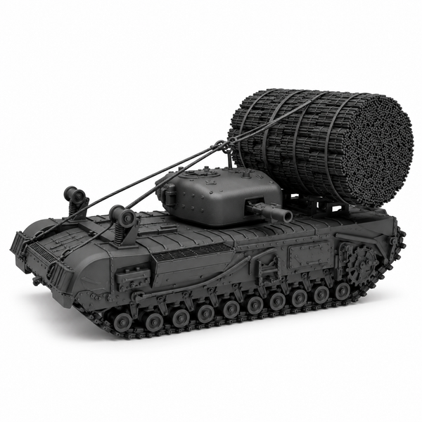 SSMODEL 1/72 1/144 Churchill Mk.IV Fascine carrier UK Resin MODEL KIT TSS0798