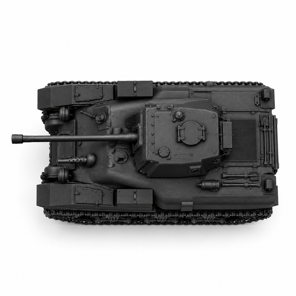 SSMODEL 1/72 1/144 Ram Mk.II late 6pounder Canada Tank Resin Model Kit TSS0918