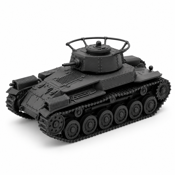 SSMODEL1/72 1/144 WWII Japan Type 97 Shi-Ki Command Tank Resin Model Kit TSS1232