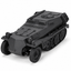 SSMODEL 1/72 1/144 Multi Scale Sd.Kfz.253 Observation Vehicle MODEL KIT TSS0939