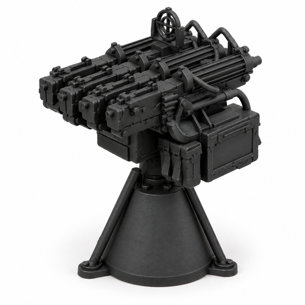 SSMODEL 1/72 1/144 Multi Scale M4 AA-machine Resin MODEL KIT TSS0434