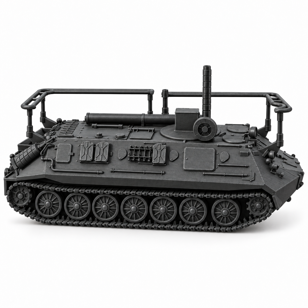 SSMODEL 1/72 1/144 Multi Scale BTR-56PU Soviet Cold War CMD Tank MODEL TSS0470