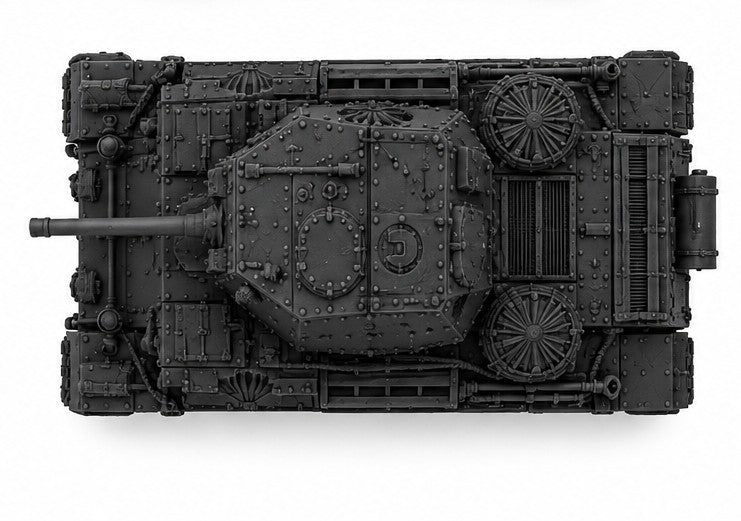 SSMODEL 1/72 1/144 Multi Scale Destroyed Cruiser tank A9 UK Tank MODEL TSS1182 — detail view 5