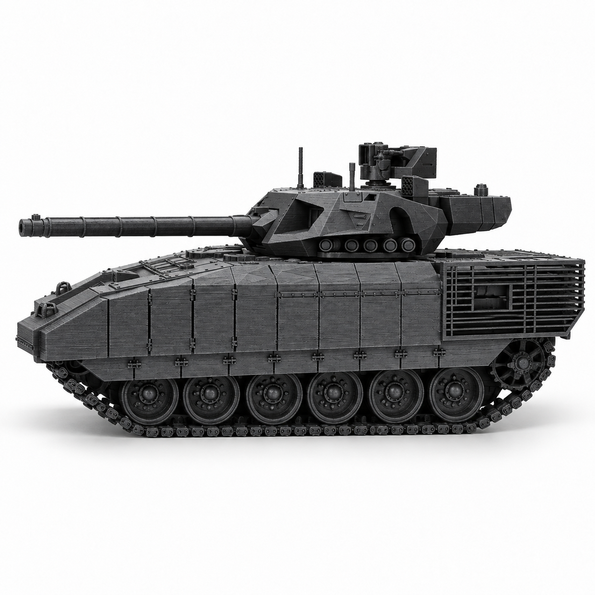 SSMODEL 1/72 1/144 Multi Scale T14 Armata russia Tank Resin Model Kit TSS0727 — detail view 2