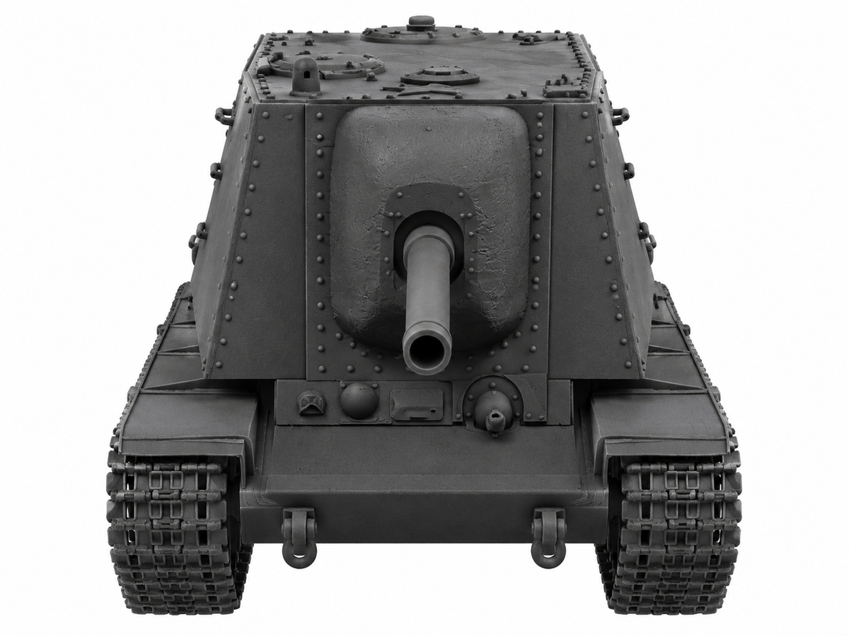 SSMODEL 1/72 1/144 Multi Scale U-19 Soviet experimental tank MODEL kit TSS0114 — scale model kit