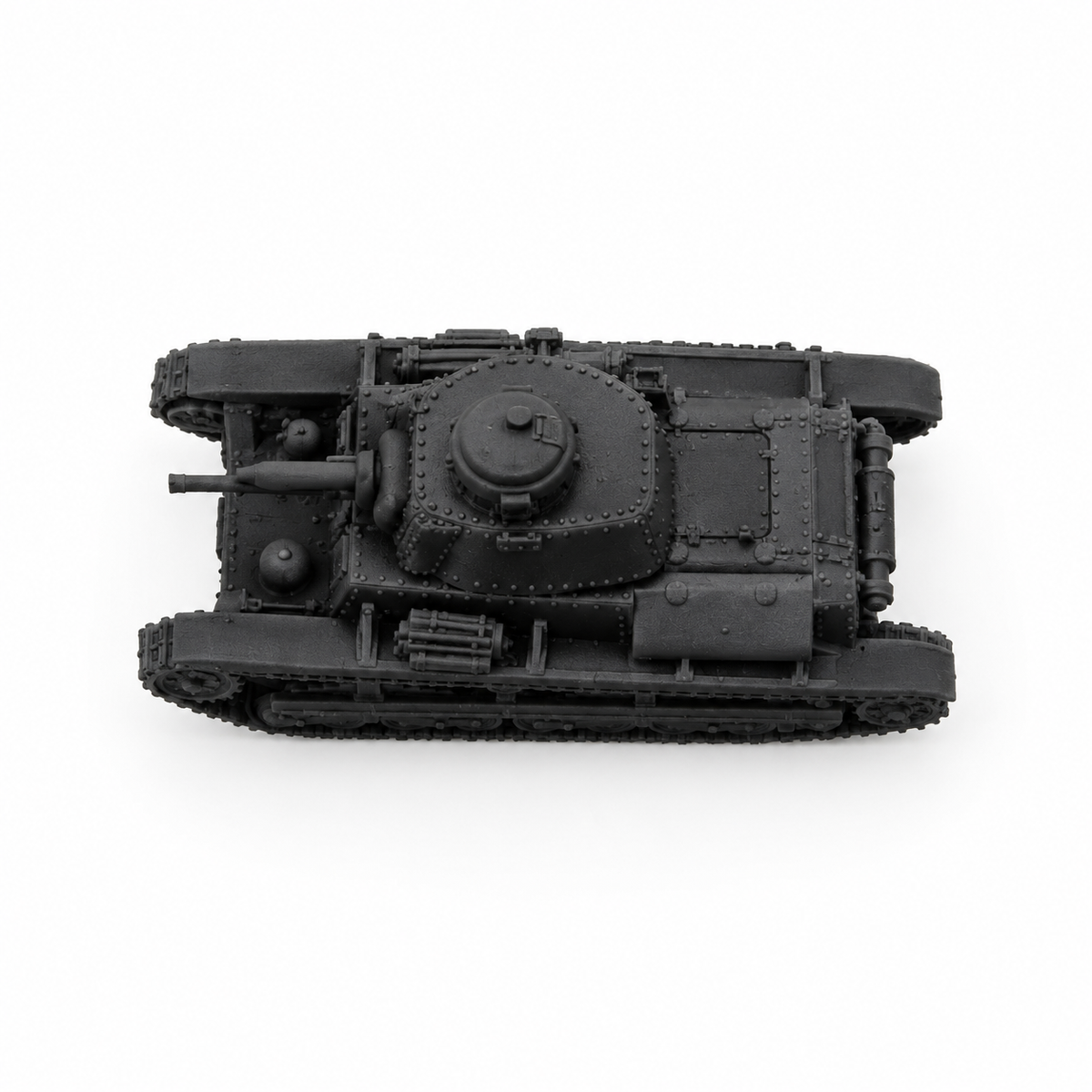 SSMODEL 1/72 1/144 Multi-Scale LT vz.34 Czech Light Tank WWII Model Kit TSS1281 — detail view 8