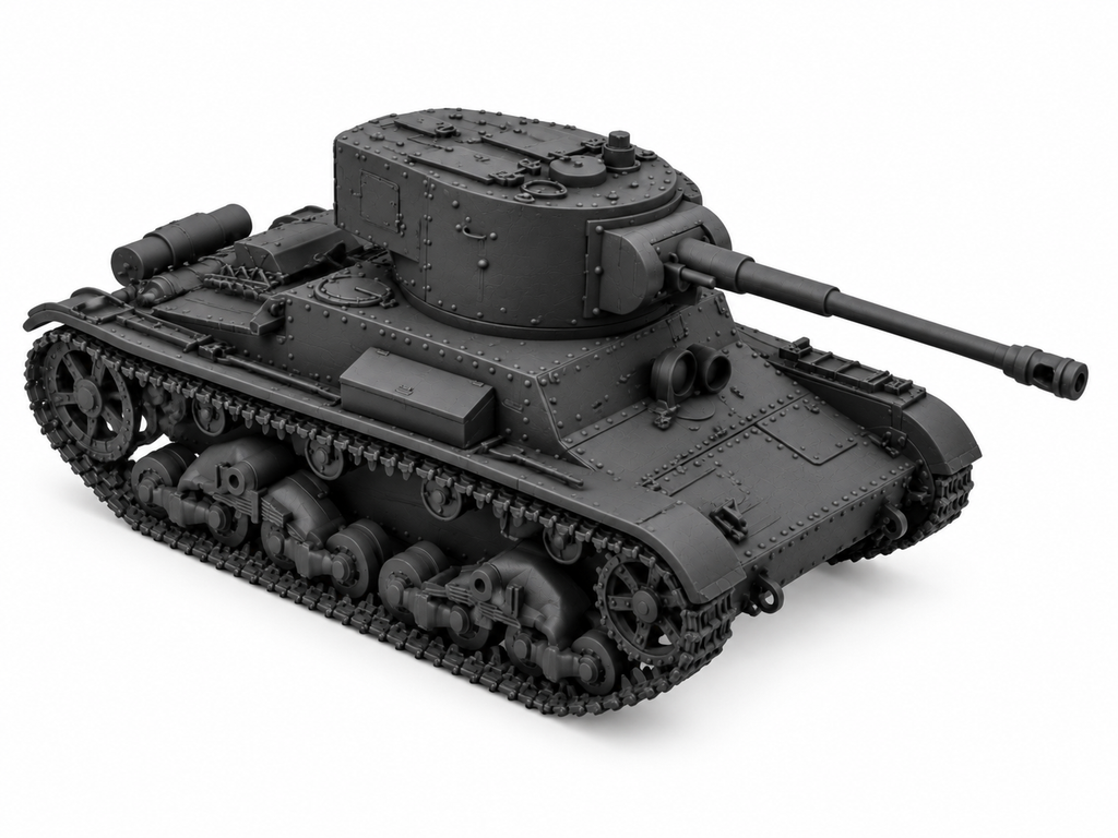 SSMODEL 1/72 1/144 Multi Scale T-26 mod. 1933 Soviet tank Resin MODEL TSS0568