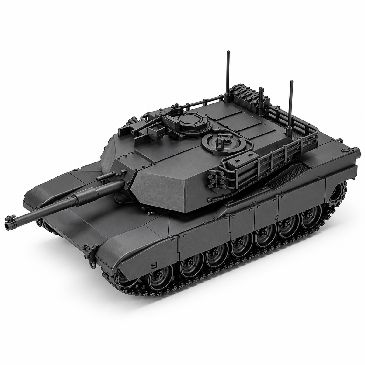 SSMODEL 1/72 1/144 M1 Abrams M1IP version 105mm gun Tank MODEL kit TSS0604 — detail view 11