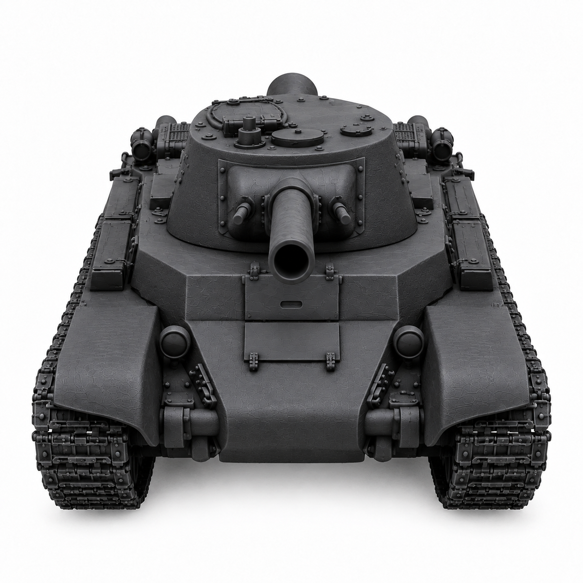 SSMODEL 1/72 1/144 Multi Scale BT-7-203 soviet fictional light tank Kit TSS0097 — detail view 4