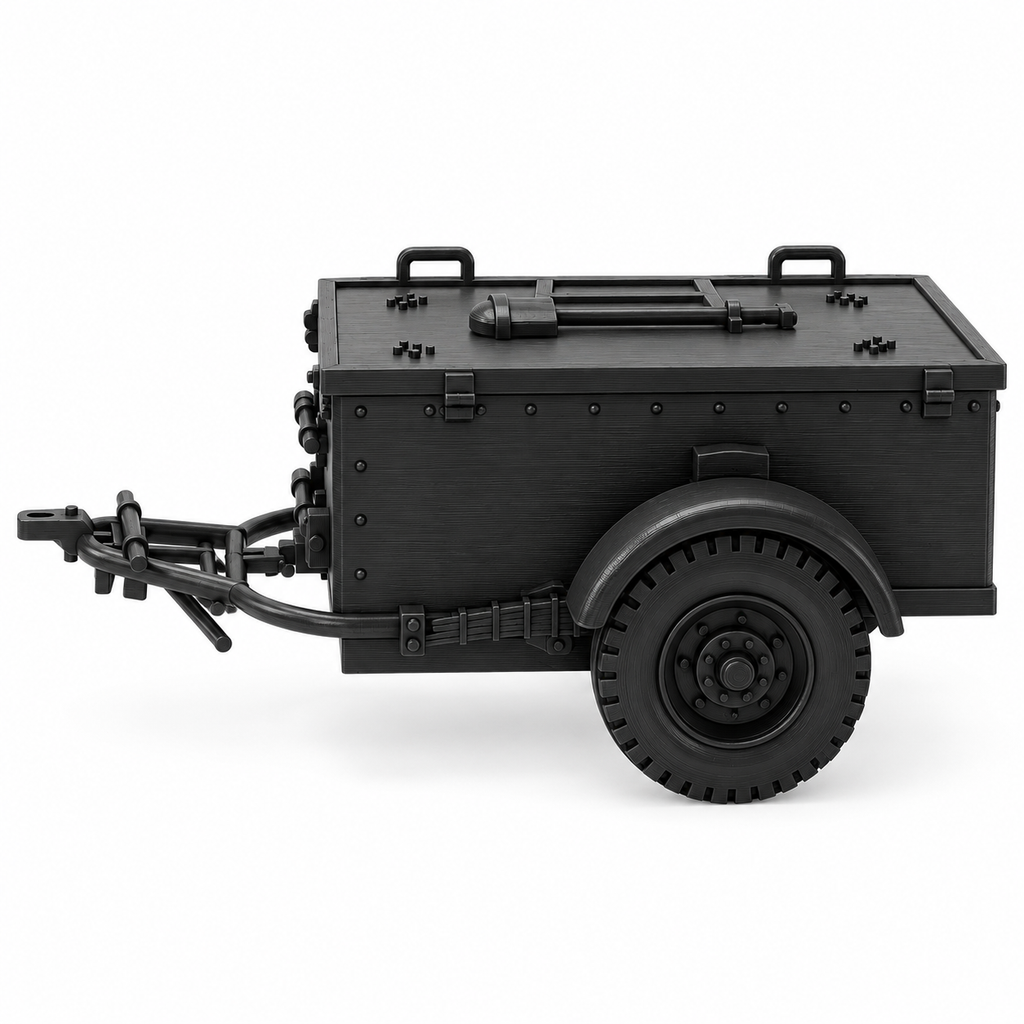 SSMODEL 1/72 1/144 WWII German Sd.Ah.51 Ammunition Trailer Resin Model TSS1099