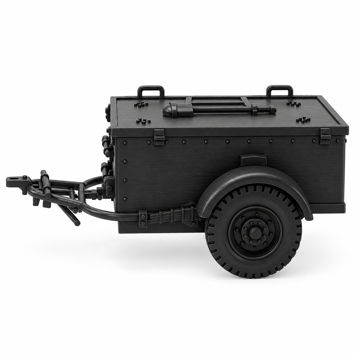 SSMODEL 1/72 1/144 WWII German Sd.Ah.51 Ammunition Trailer Resin Model TSS1099 — detail view 4