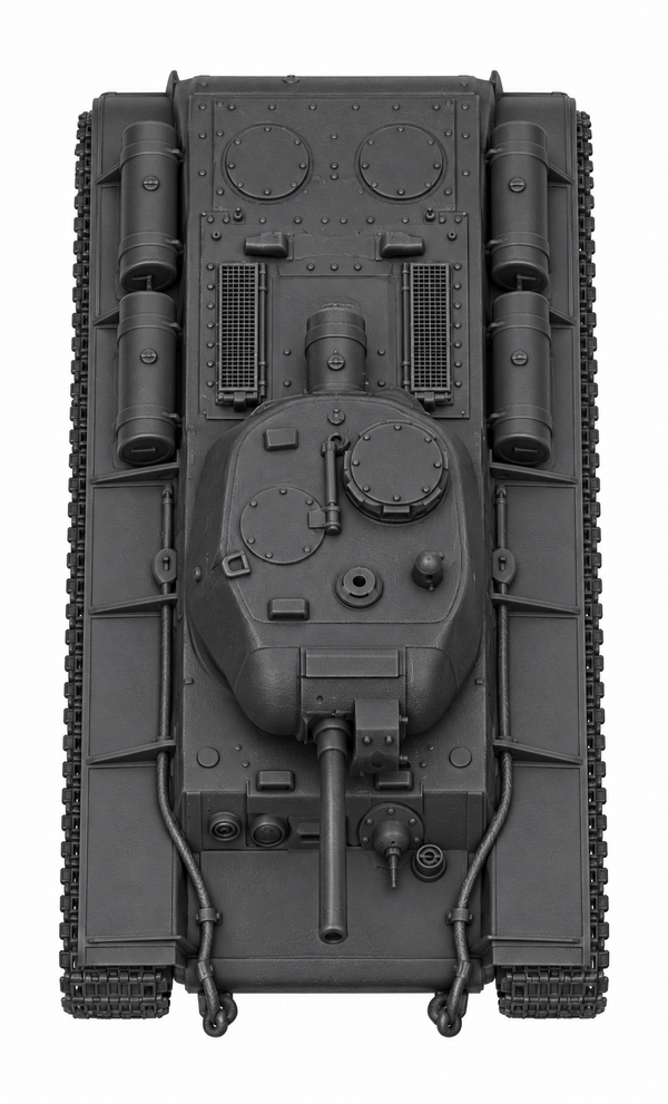 SSMODEL 1/72 1/144 Multi Scale KV-8s Soviet Flamethrower Tank MODEL kit TSS0118