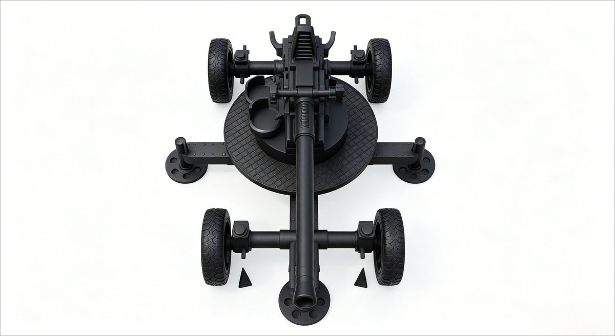 SSMODEL 1/72 1/144Multi Scale Hungarian Bofors 40mm tank Resin Model Kit TSS0263 — detail view 4