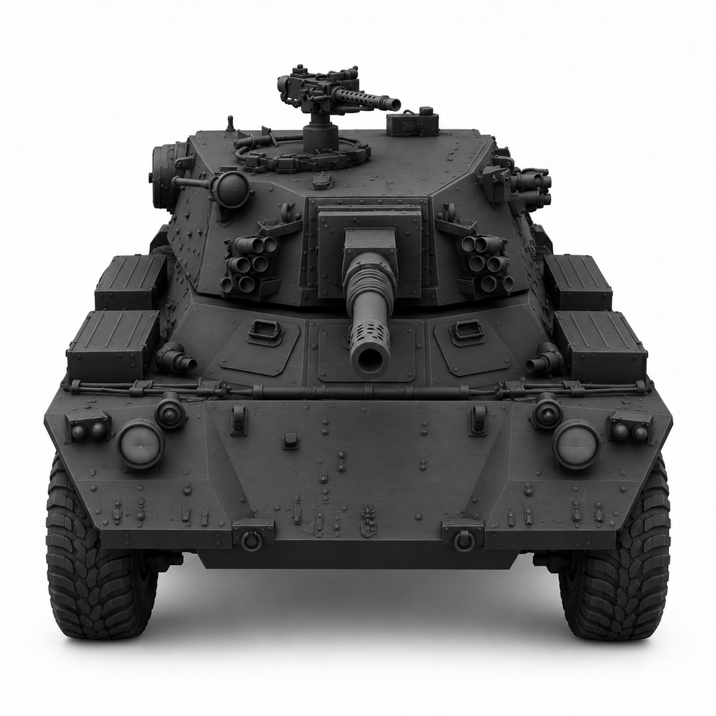 SSMODEL 1/72 1/144 Multi Scale Saladin UK Experimental AC Tank MODEL KIT TSS0247